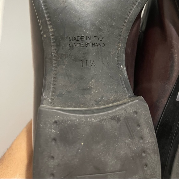 Burgundy/Ox Blood color To Boot New York dress shoes Sz 11 1/2 - Picture 5 of 9